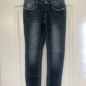 Girls Red Camel Jeans